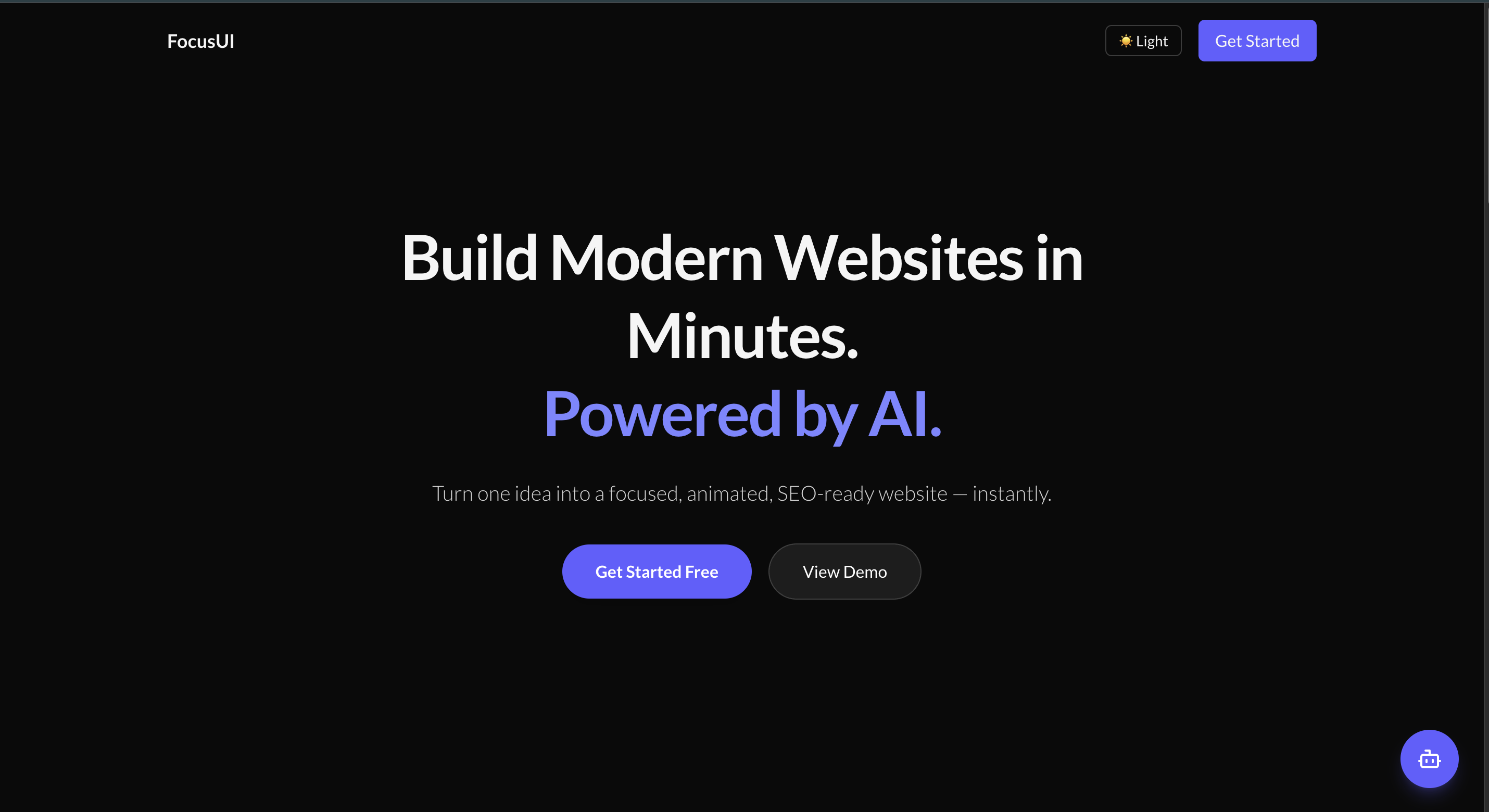 AI Web Builder